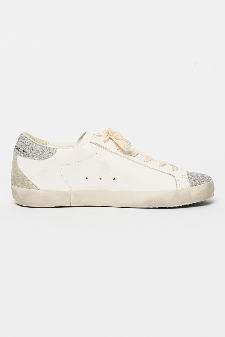 GOLDEN GOOSE Pantofi sport din piele cu cristale - Pled.ro