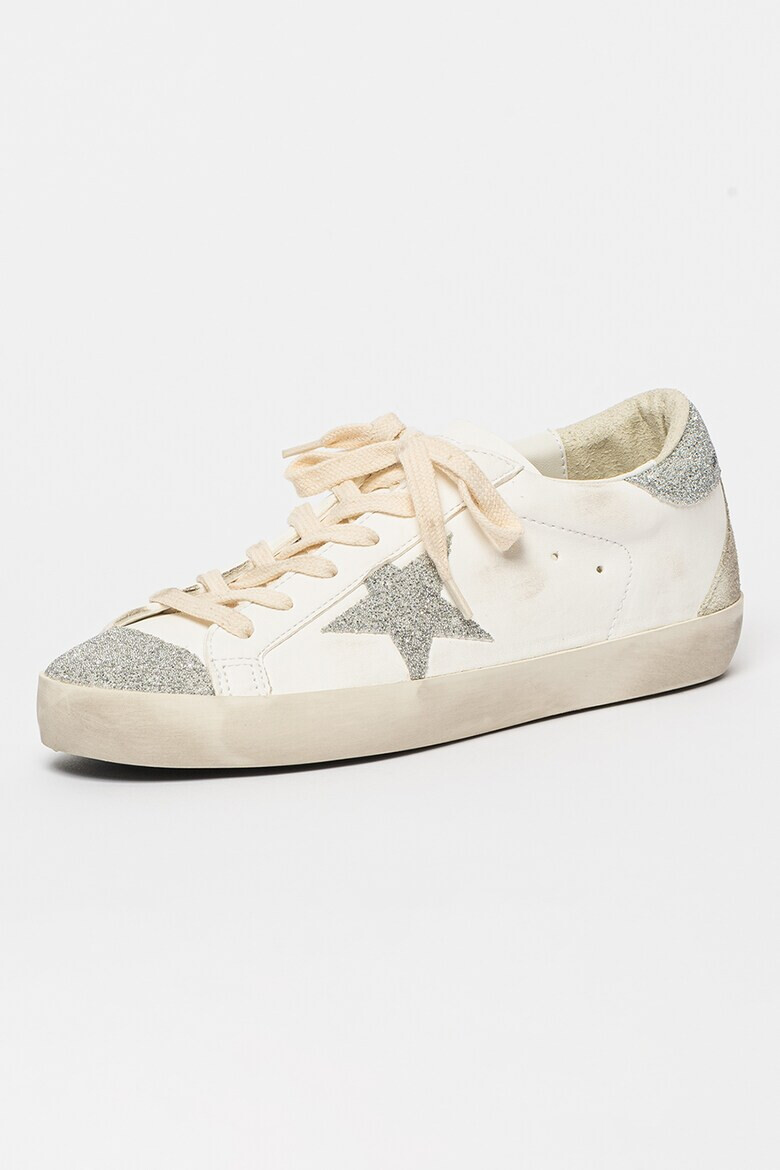 GOLDEN GOOSE Pantofi sport din piele cu cristale - Pled.ro