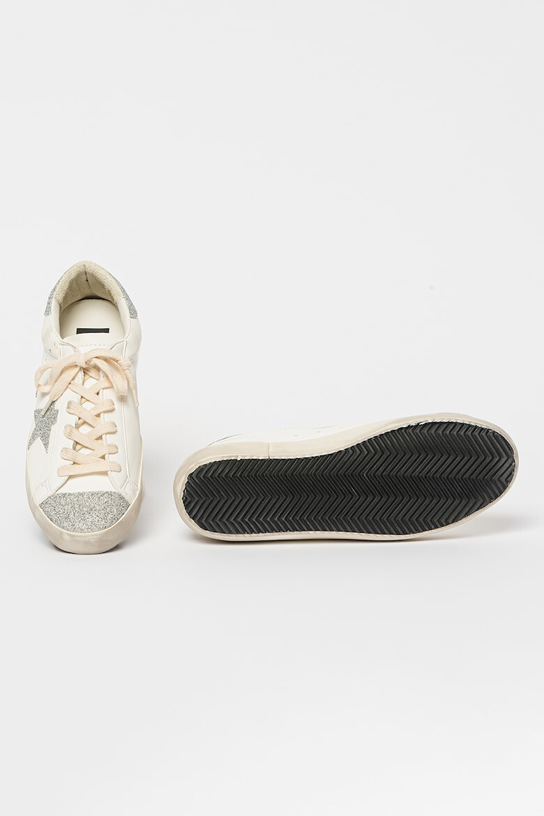 GOLDEN GOOSE Pantofi sport din piele cu cristale - Pled.ro