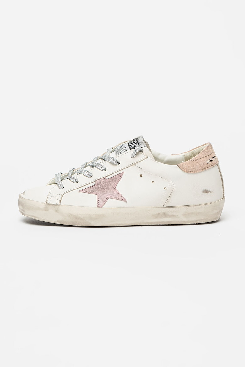 GOLDEN GOOSE Pantofi sport din piele Super-Star - Pled.ro