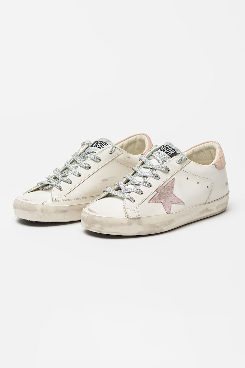 GOLDEN GOOSE Pantofi sport din piele Super-Star - Pled.ro