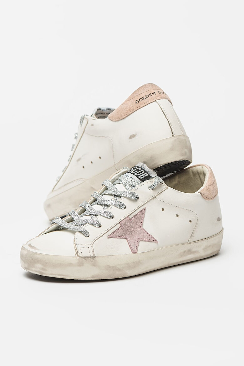 GOLDEN GOOSE Pantofi sport din piele Super-Star - Pled.ro