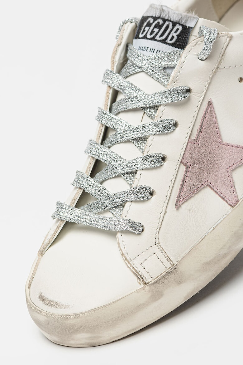 GOLDEN GOOSE Pantofi sport din piele Super-Star - Pled.ro