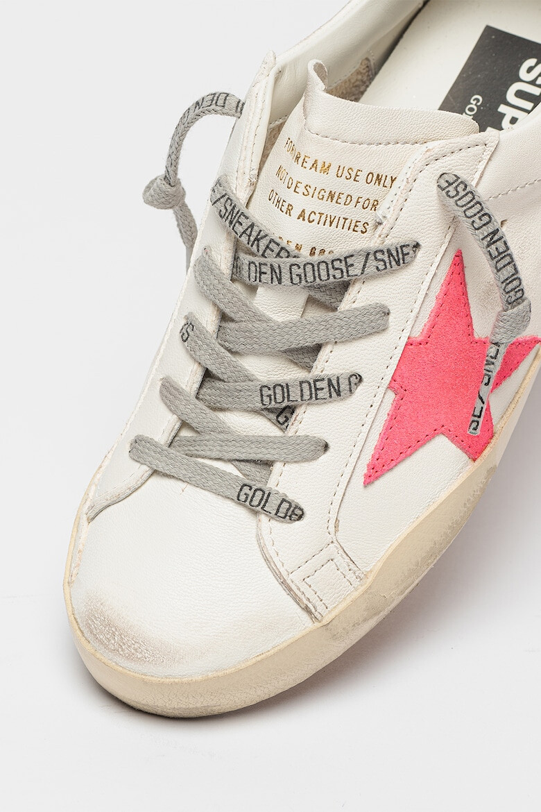 GOLDEN GOOSE Pantofi sport din piele Super Star - Pled.ro