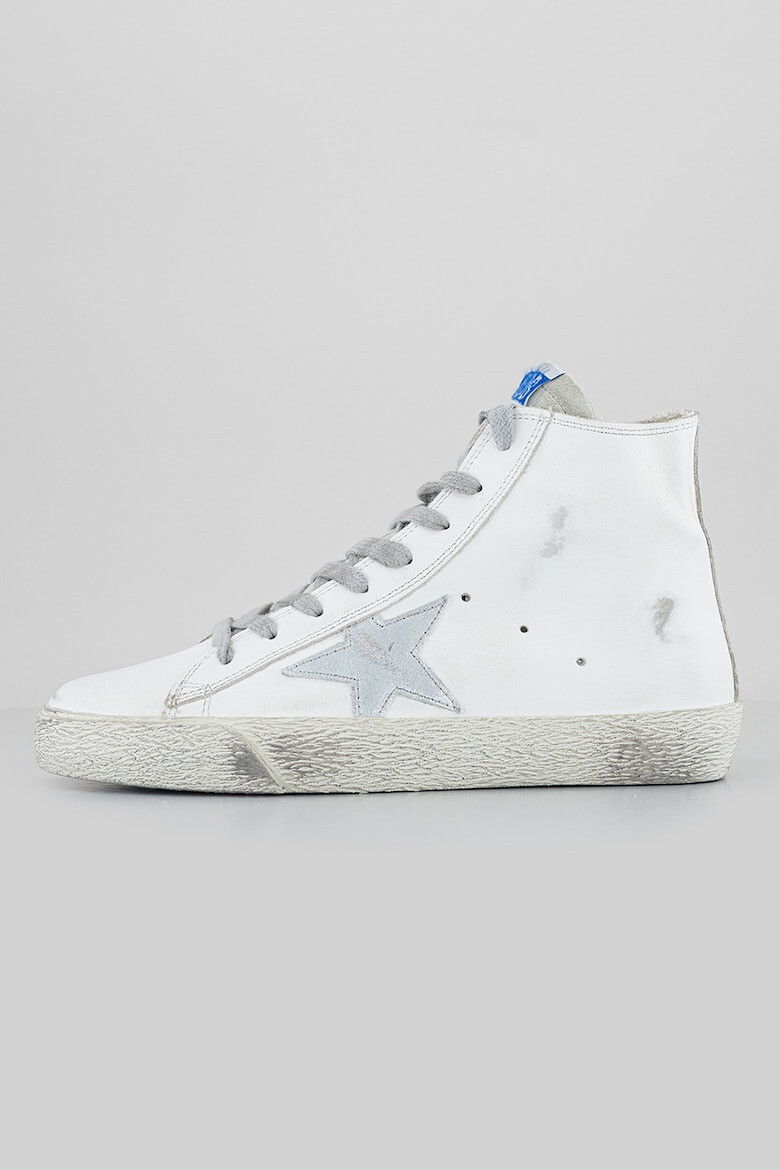 GOLDEN GOOSE Pantofi sport inalti de piele - Pled.ro