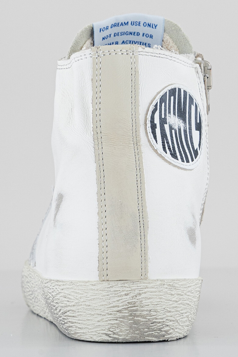 GOLDEN GOOSE Pantofi sport inalti de piele - Pled.ro