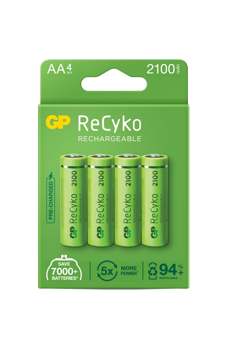 GP Batteries Baterii reincarcabile GP ReCyko AA 2100 mAh 4 buc - Pled.ro