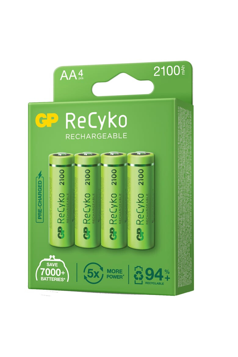 GP Batteries Baterii reincarcabile GP ReCyko AA 2100 mAh 4 buc - Pled.ro