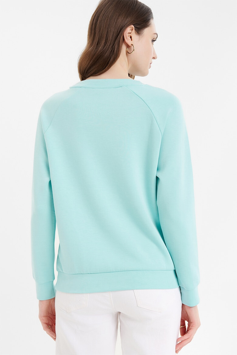 GreenPoint Bluza de trening cu maneci raglan - Pled.ro