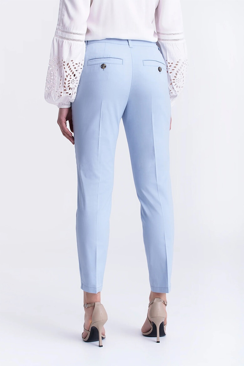 GreenPoint Pantaloni conici cu talie inalta ss23 - Pled.ro