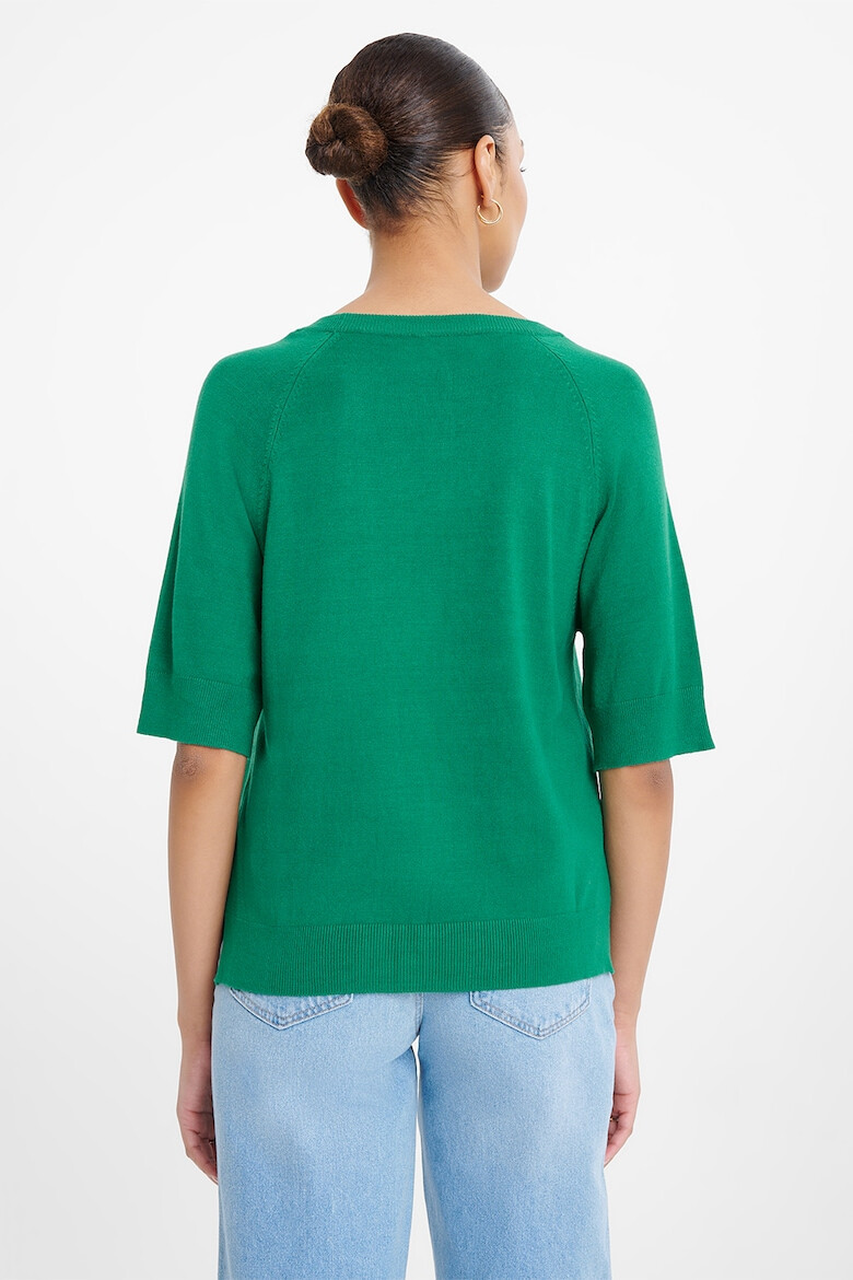 GreenPoint Pulover cu maneci scurte raglan - Pled.ro