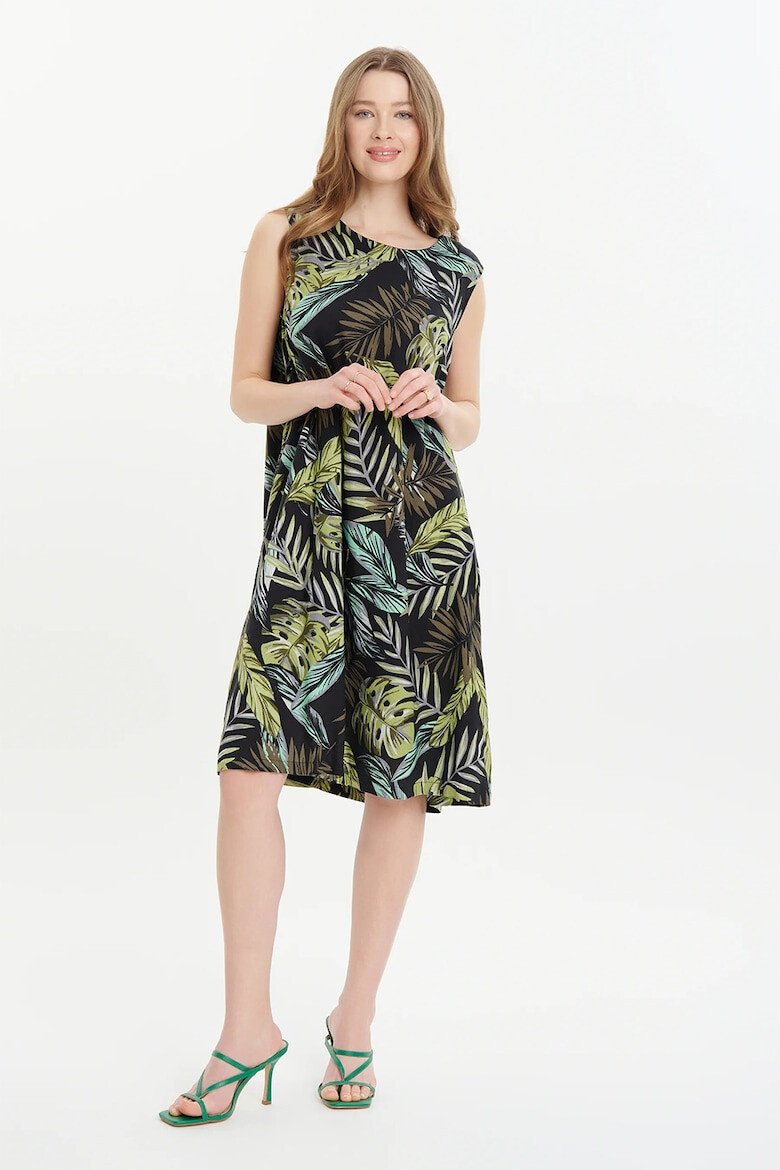 GreenPoint Rochie cu model fara maneci - Pled.ro