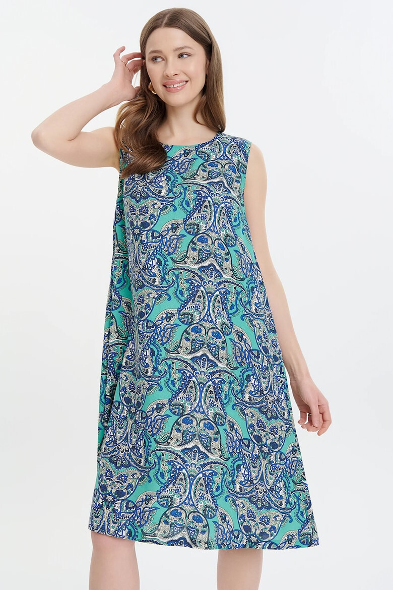 GreenPoint Rochie cu model fara maneci - Pled.ro