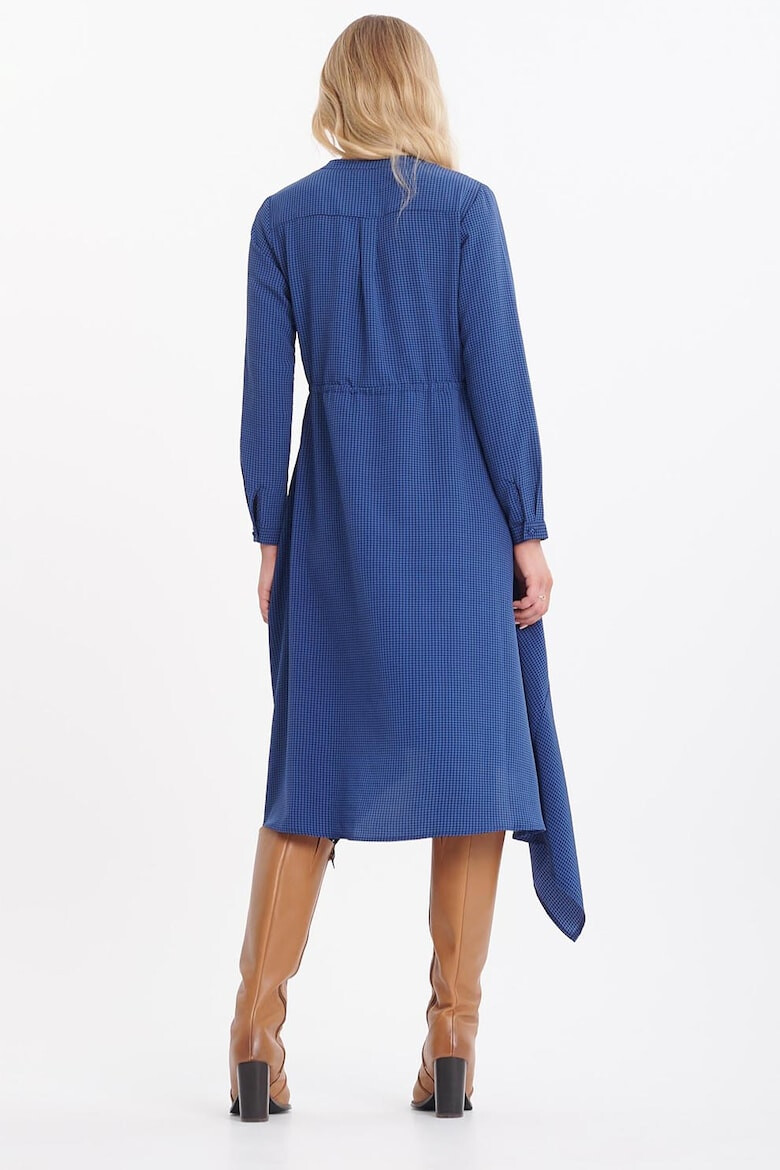 GreenPoint Rochie din amestec de in - Pled.ro