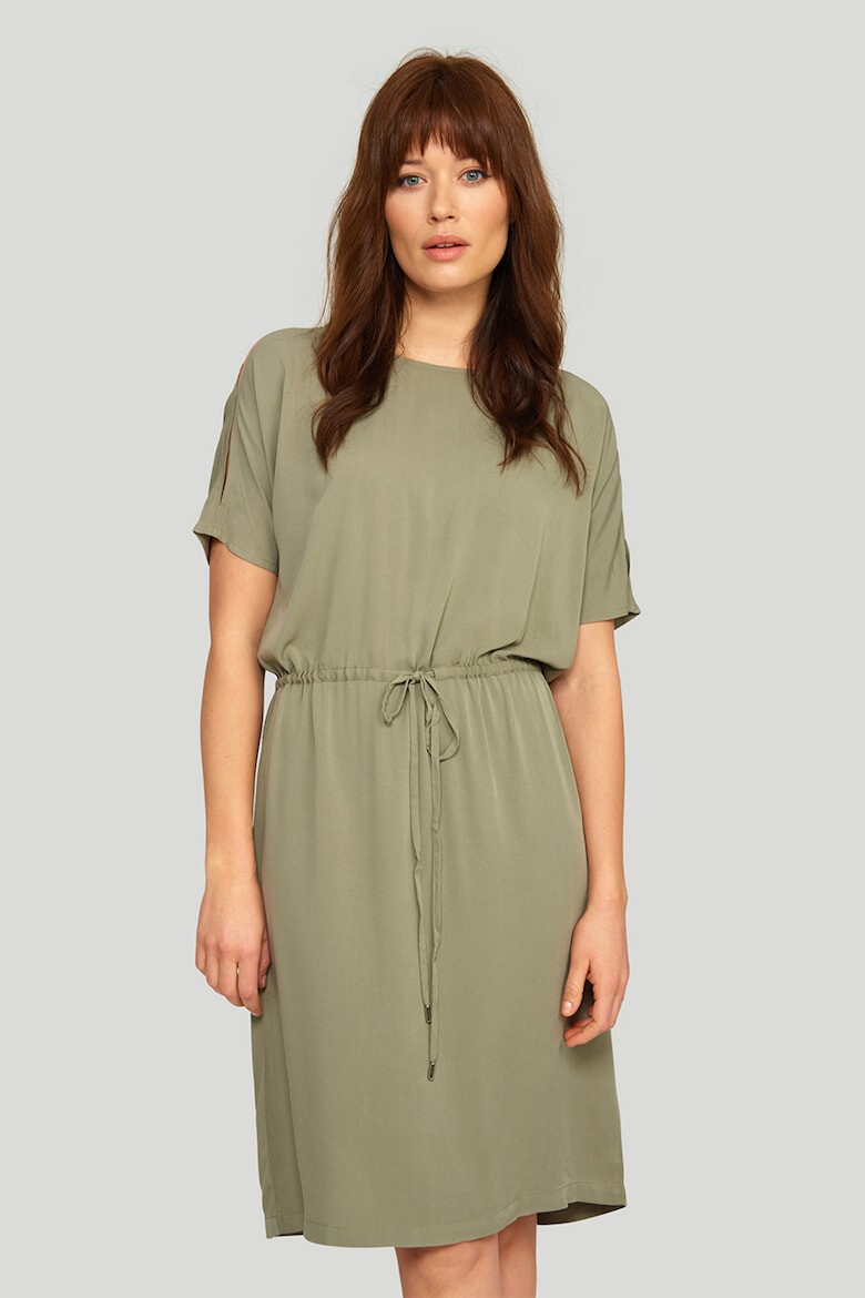 GreenPoint Rochie lejera cu snur - Pled.ro