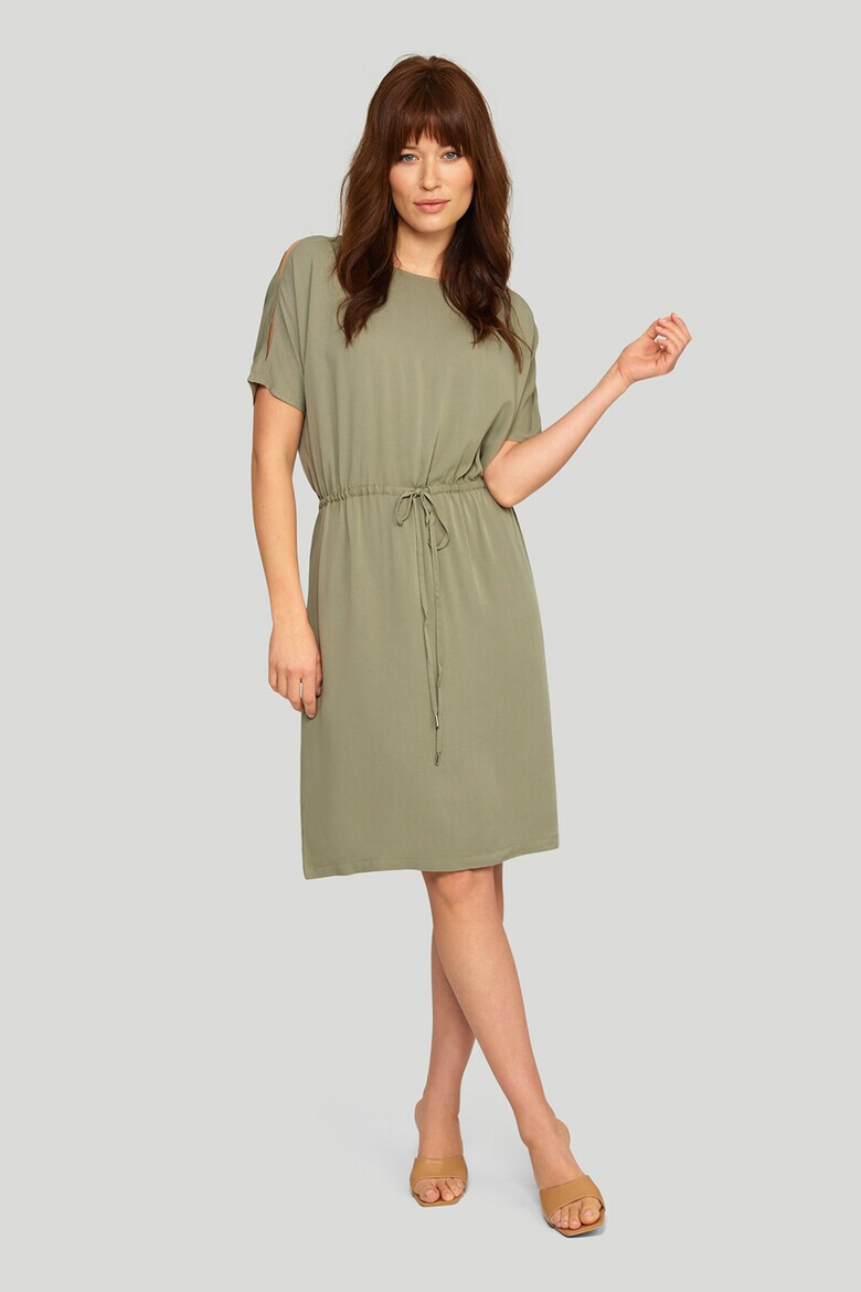 GreenPoint Rochie lejera cu snur - Pled.ro