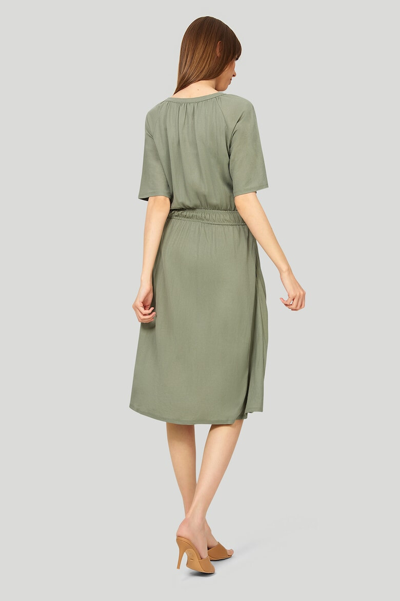 GreenPoint Rochie midi evazata - Pled.ro