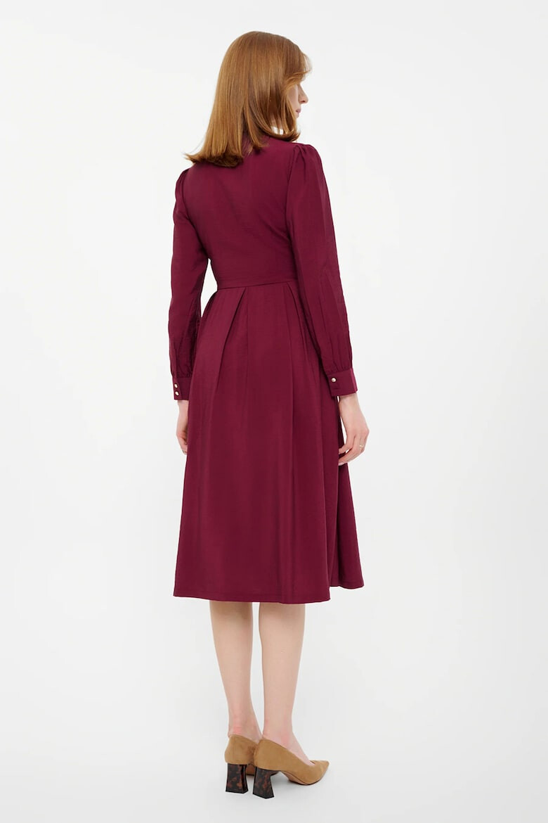 GreenPoint Rochie midi evazata - Pled.ro