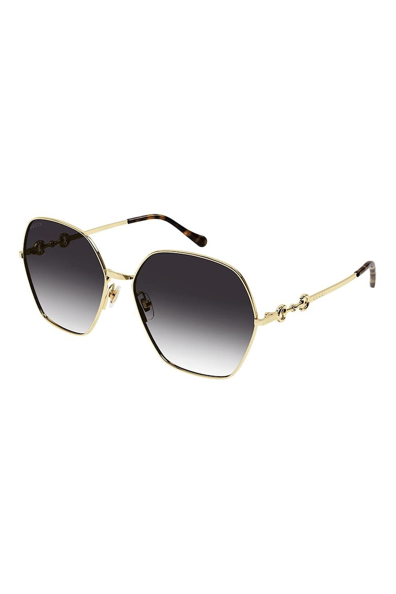 Gucci Ochelari de soare hexagonali cu lentile in degrade - Pled.ro