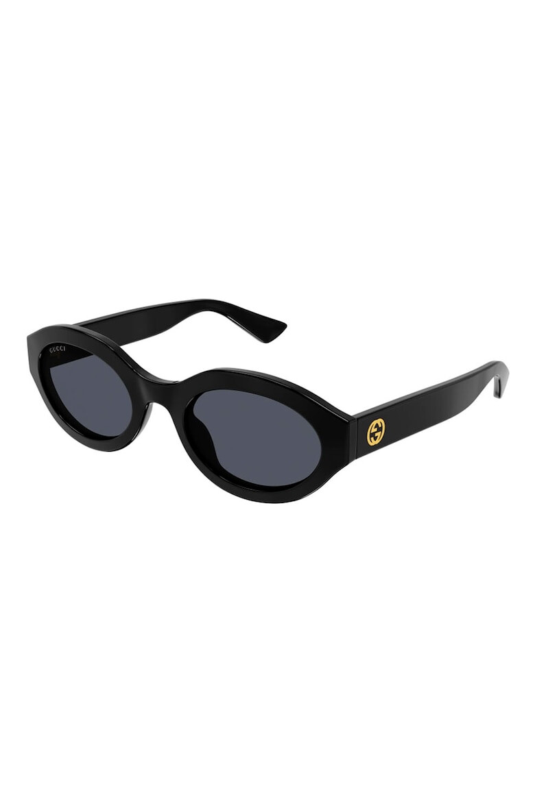 Gucci Ochelari de soare ovali cu lentille uni - Pled.ro