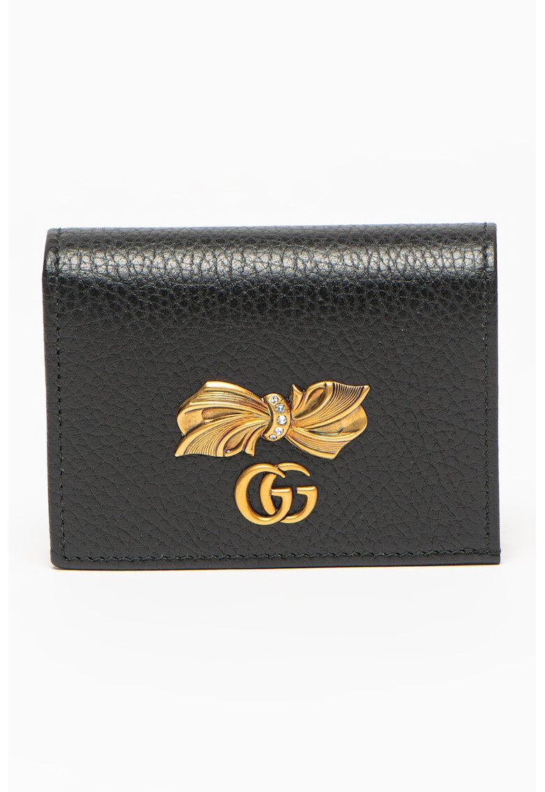 Gucci Portofel de piele cu aplicatii logo metalice - Pled.ro