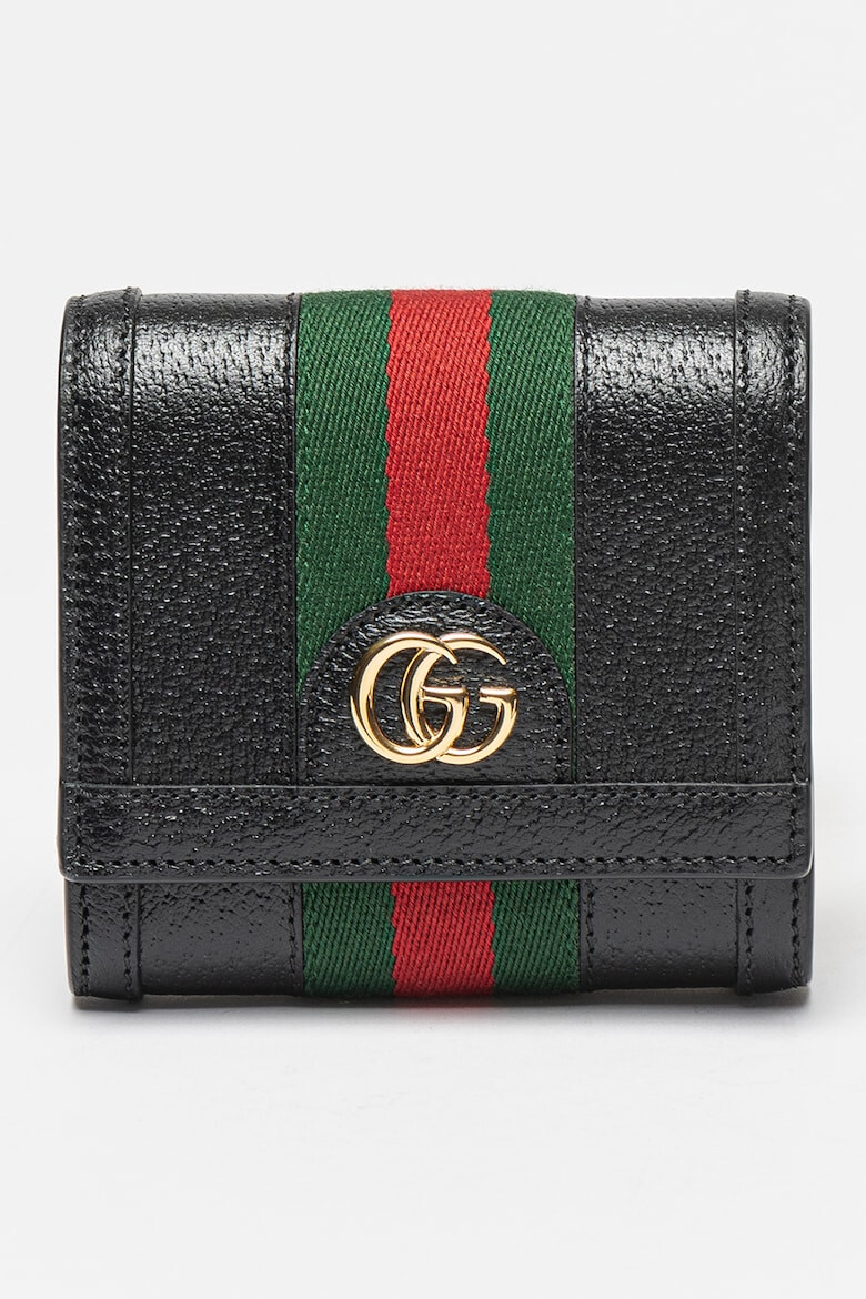 Gucci Portofel de piele cu logo si clapa - Pled.ro