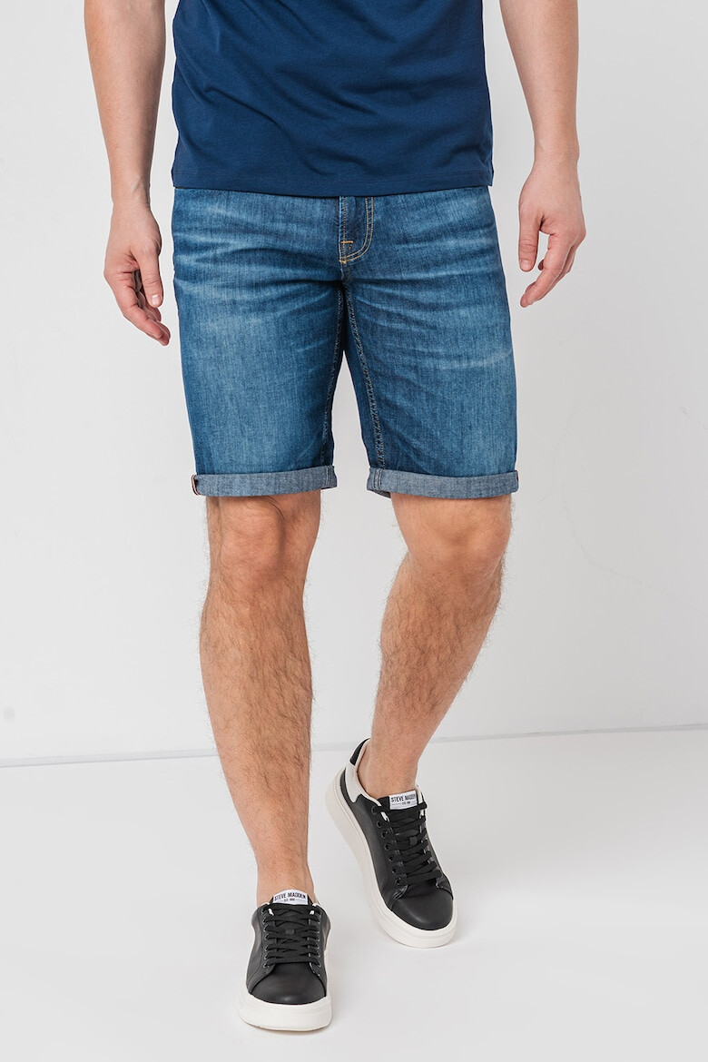 GUESS Bermude din denim cu aspect decolorat Sonny - Pled.ro