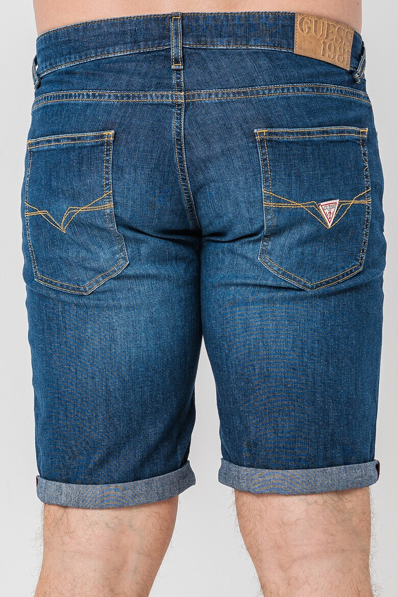 GUESS Bermude din denim cu aspect decolorat Sonny - Pled.ro