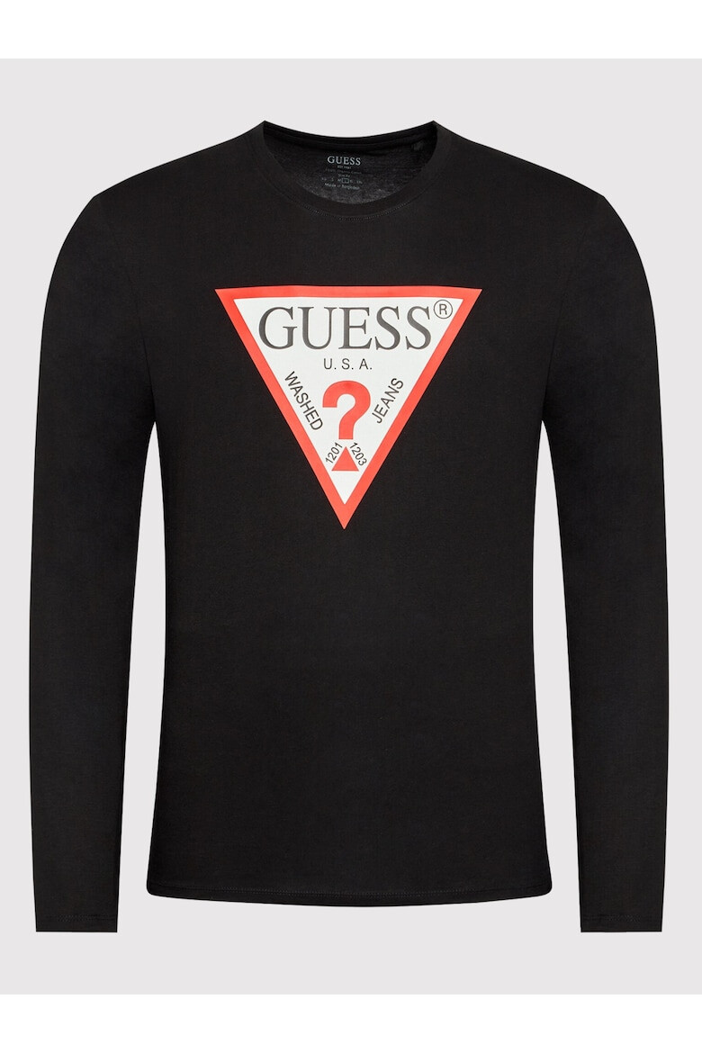 GUESS Bluza barbati 0000300760741_XS Bumbac organic Negru - Pled.ro