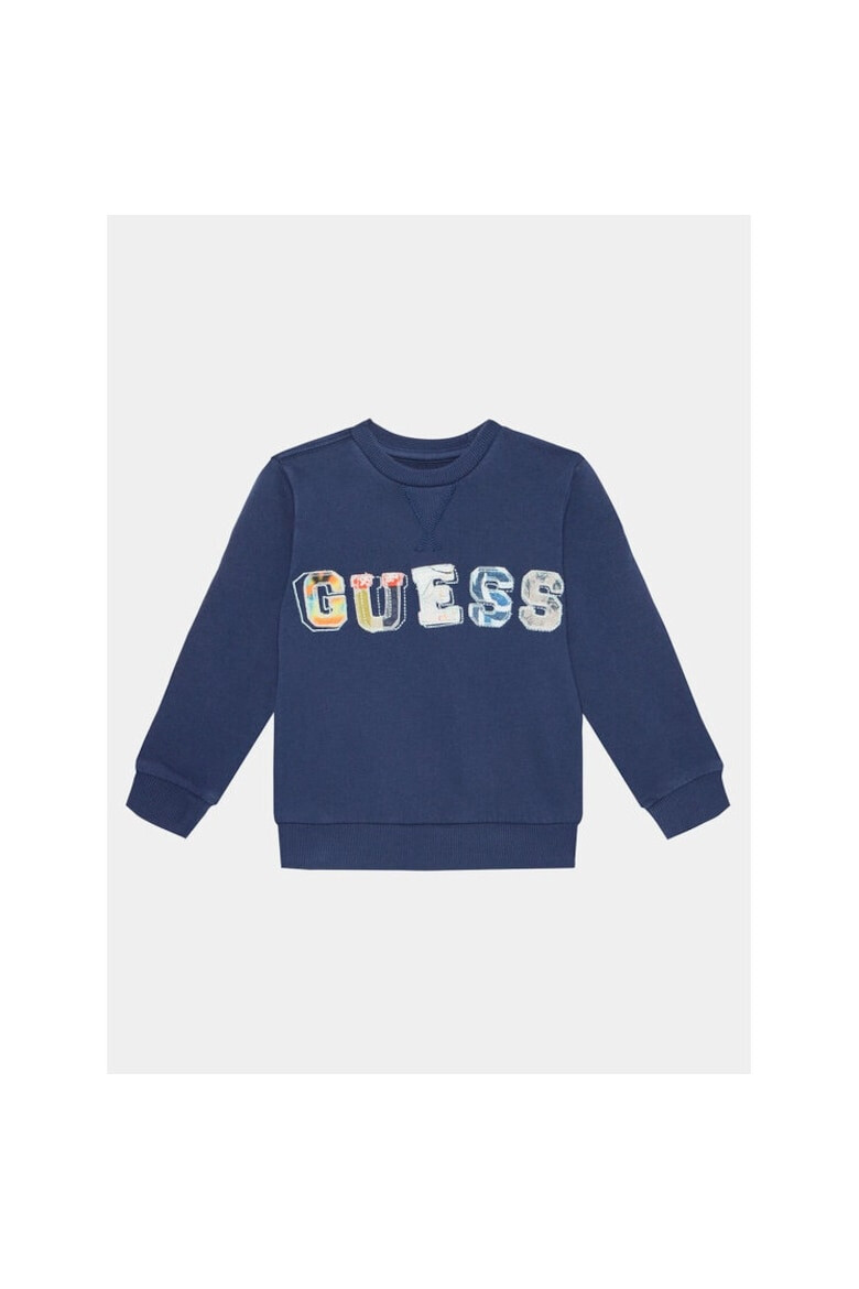 GUESS Bluza copii 515966 Bleumarin Bumbac - Pled.ro