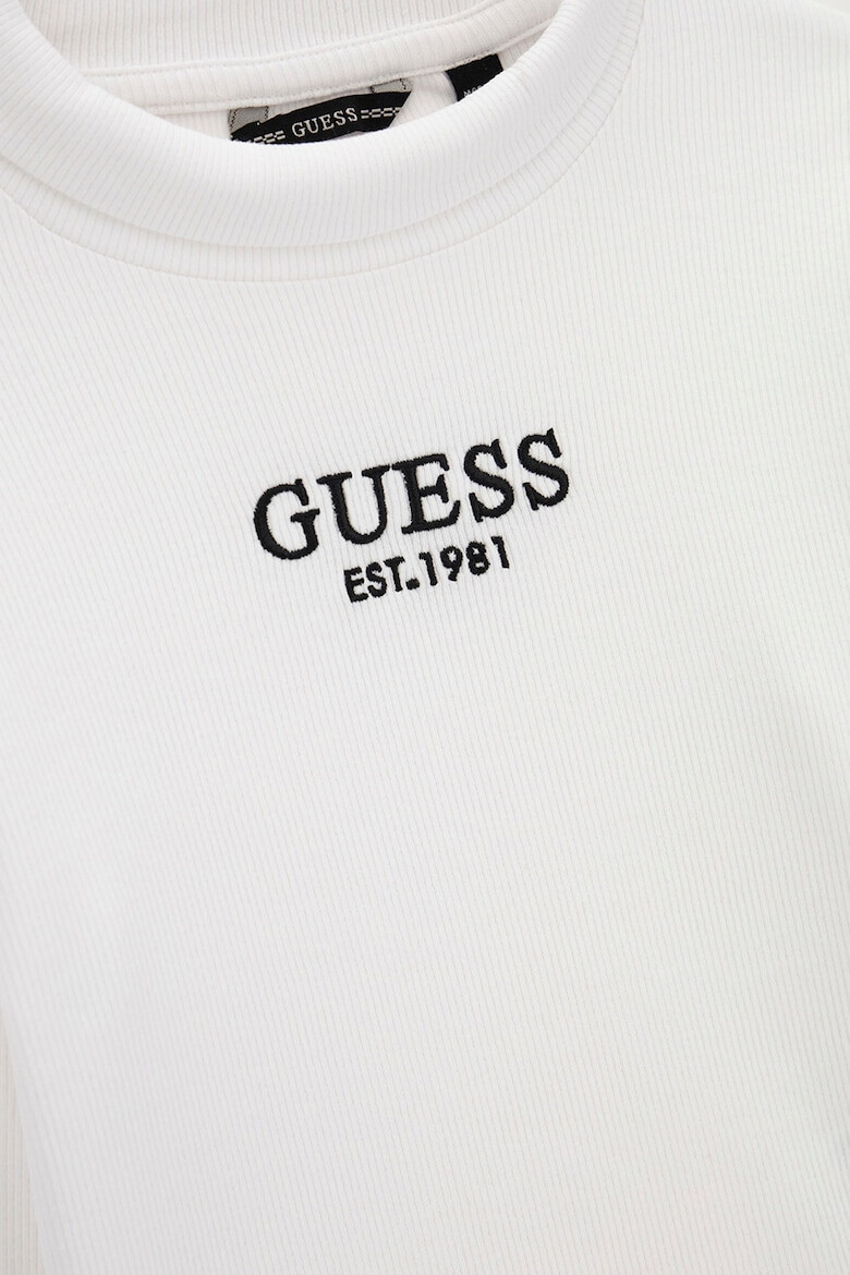 GUESS Bluza cu striatii si logo brodat - Pled.ro