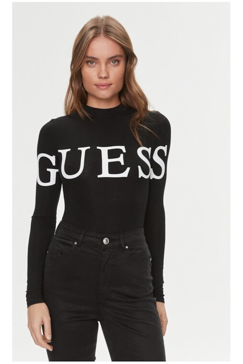 GUESS Bluza dama bl420 Negru Viscoza - Pled.ro