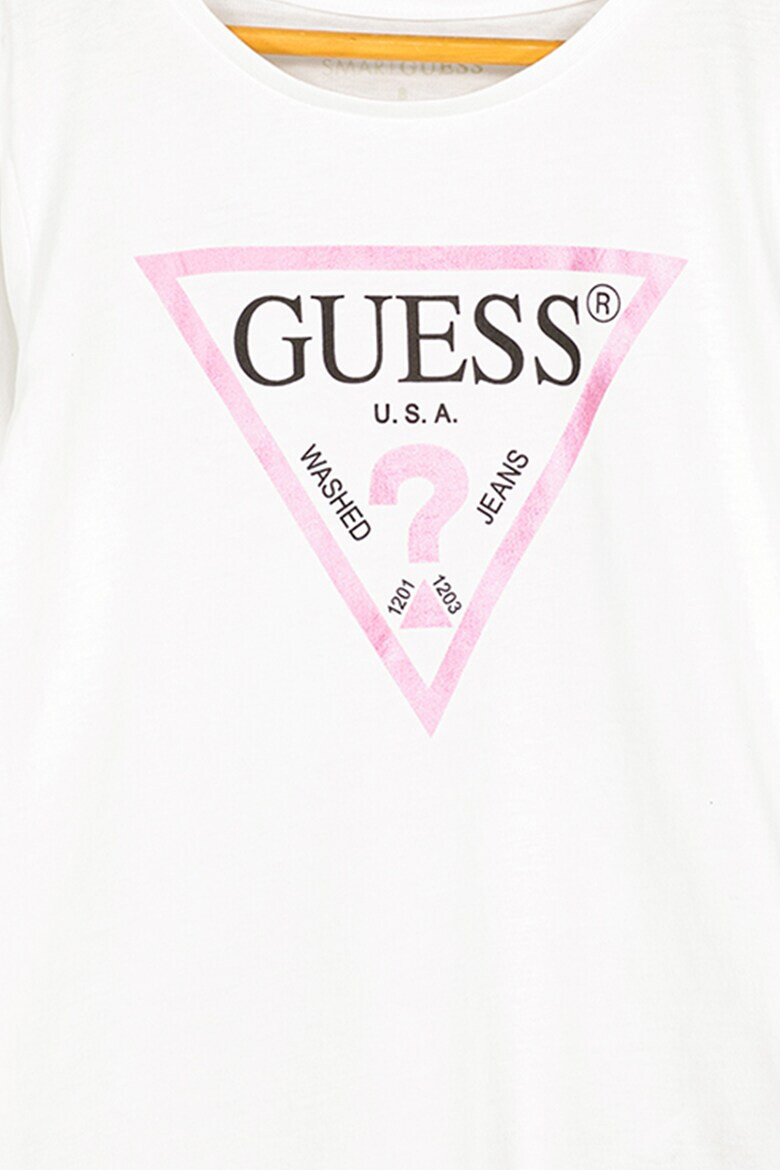 GUESS KIDS GUESS Bluza de bumbac cu imprimeu logo - Pled.ro