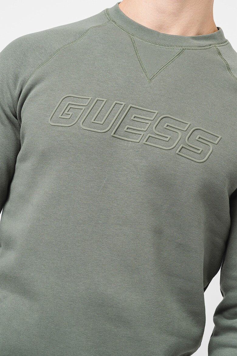 GUESS Bluza de trening cu decolteu la baza gatului pentru fitness - Pled.ro