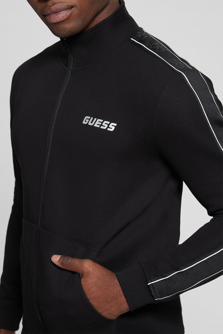 GUESS Bluza de trening cu insertii logo pentru fitness - Pled.ro