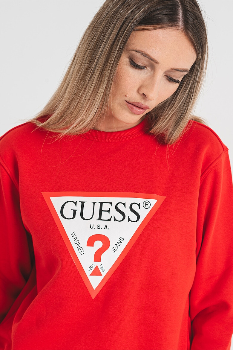 GUESS Bluza de trening cu logo - Pled.ro