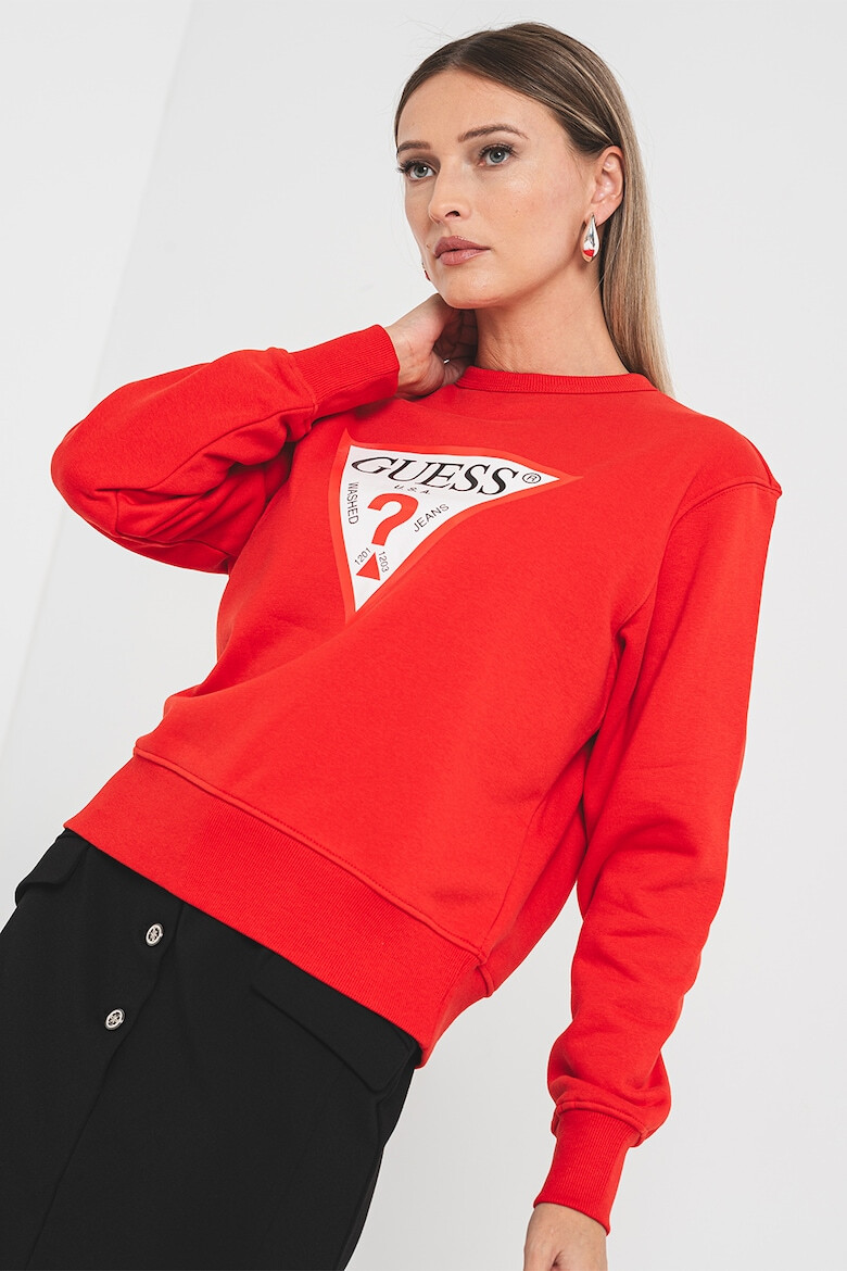 GUESS Bluza de trening cu logo - Pled.ro