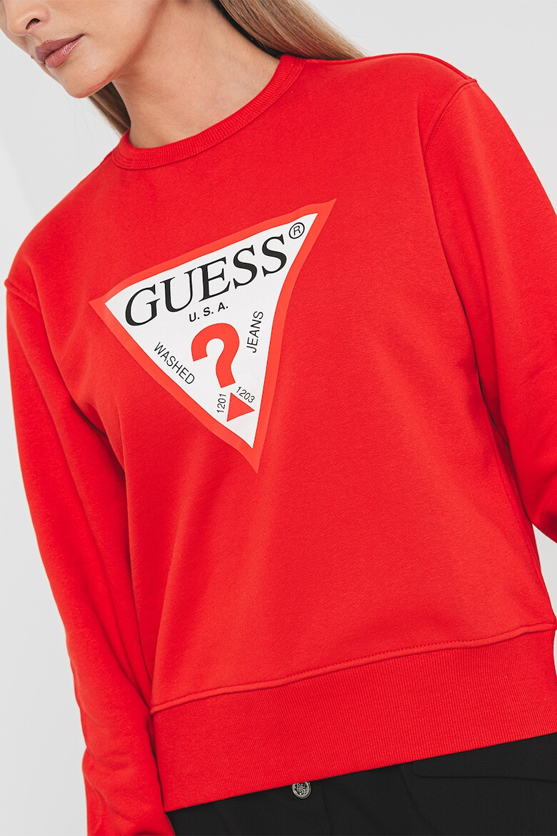 GUESS Bluza de trening cu logo - Pled.ro