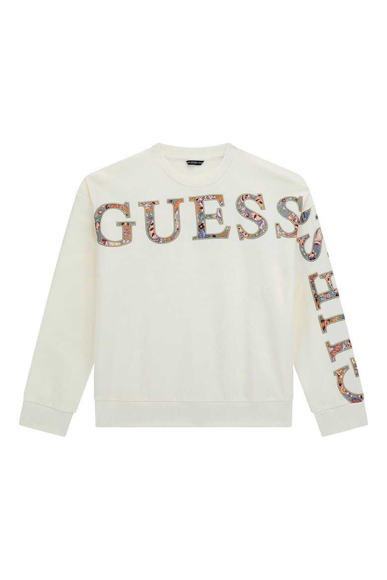 GUESS Bluza de trening cu logo brodat - Pled.ro