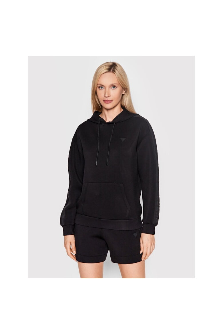 GUESS Bluza de trening dama 769690 Negru Viscoza - Pled.ro