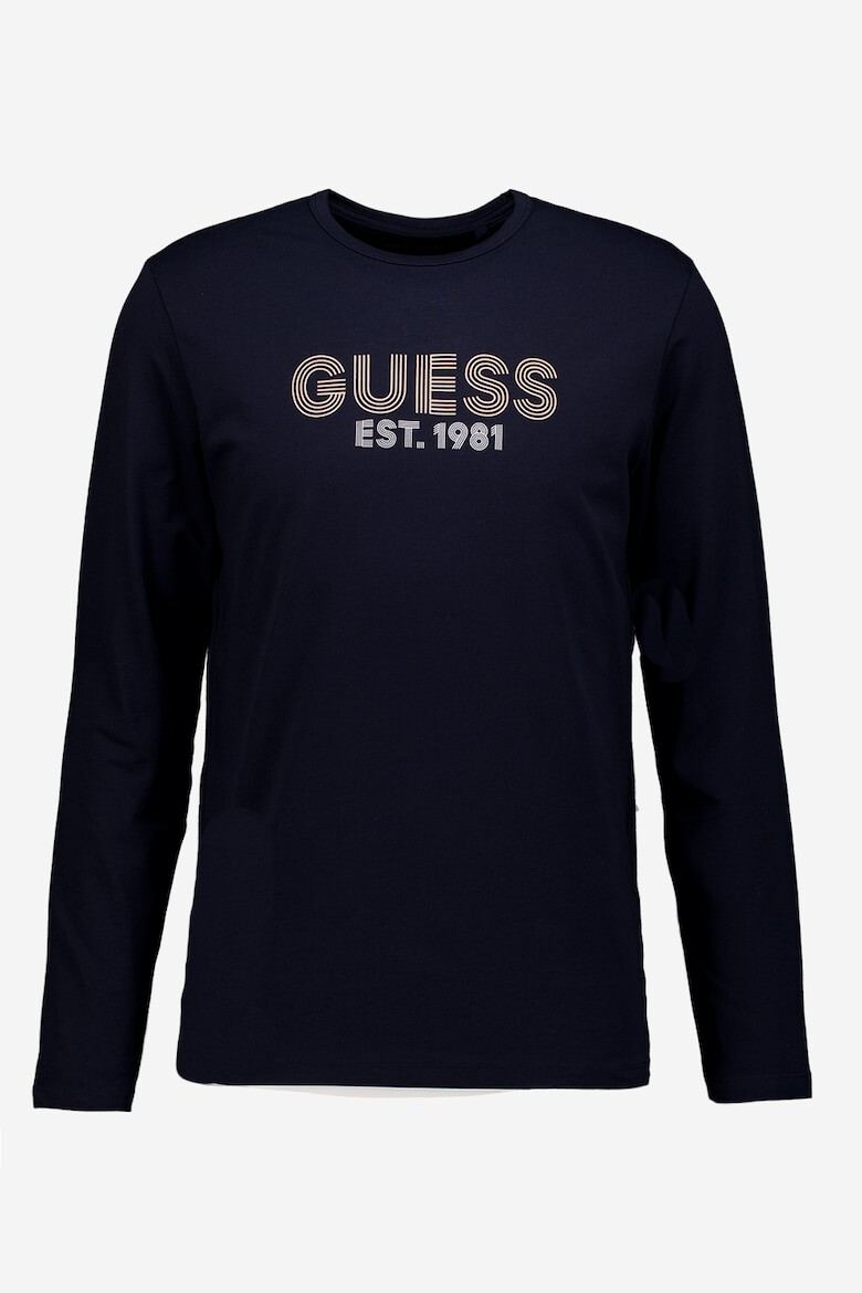 GUESS Bluza din amestec de bumbac organic - Pled.ro