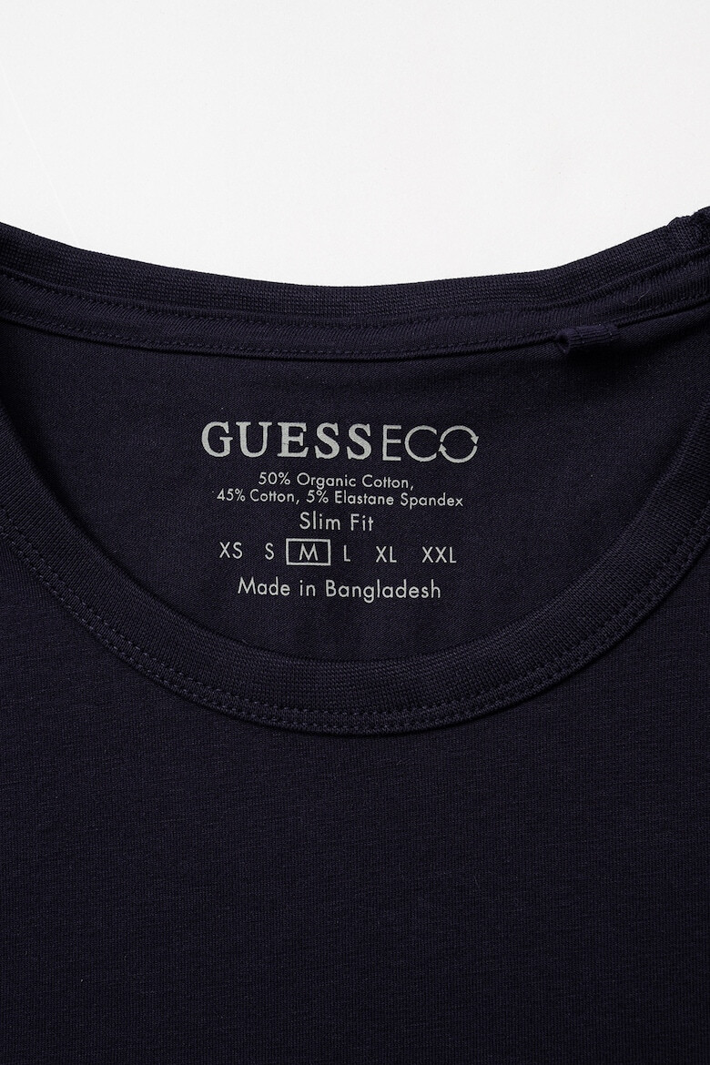 GUESS Bluza din amestec de bumbac organic - Pled.ro