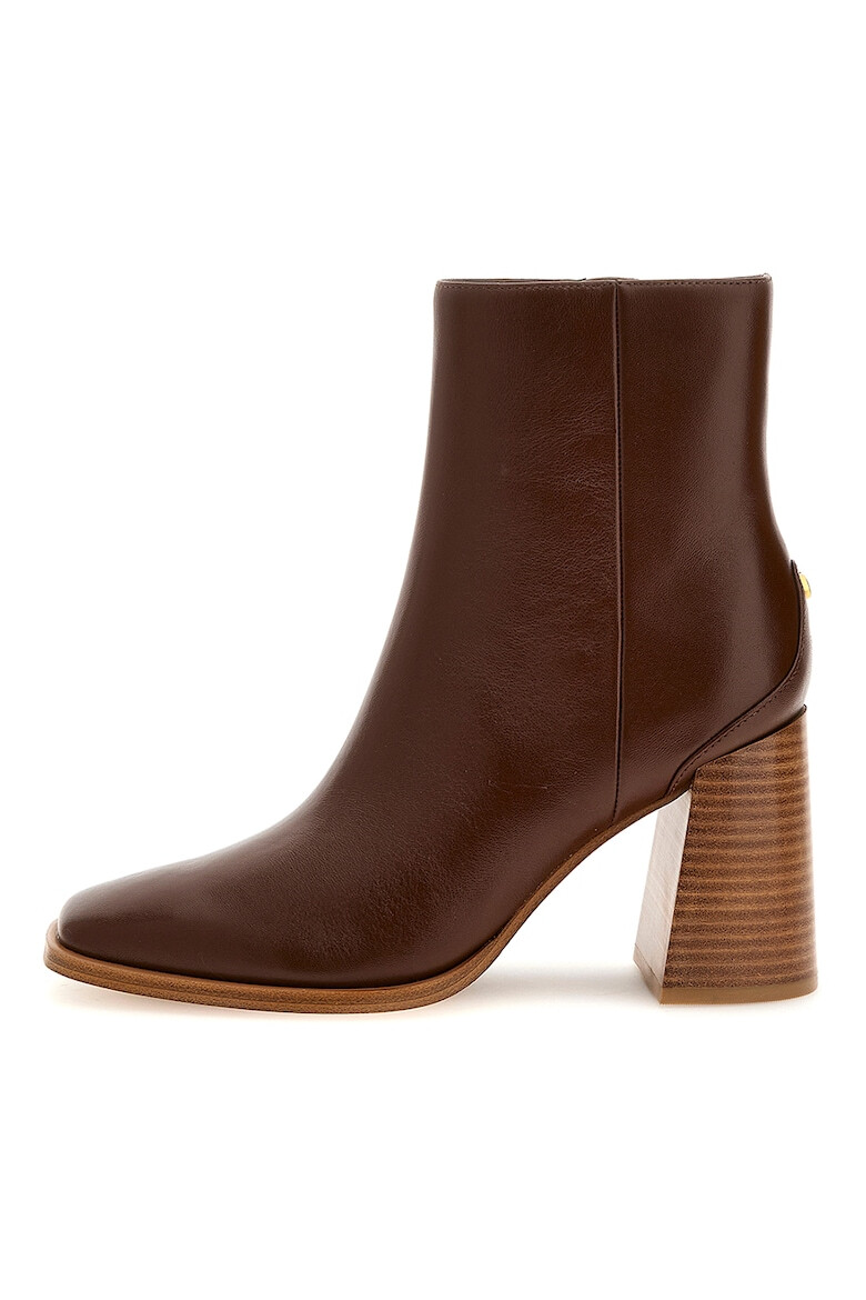 GUESS Botine de piele cu toc inalt - Pled.ro