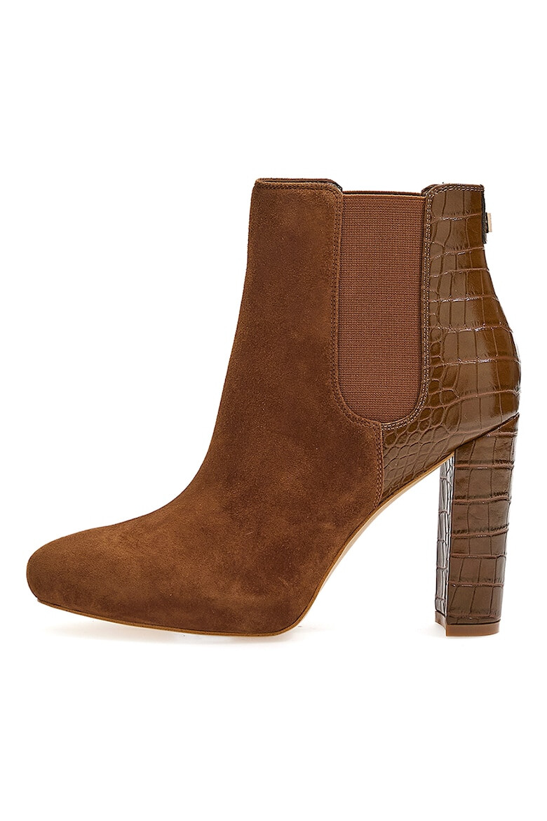 Guess Botine de piele intoarsa - Pled.ro