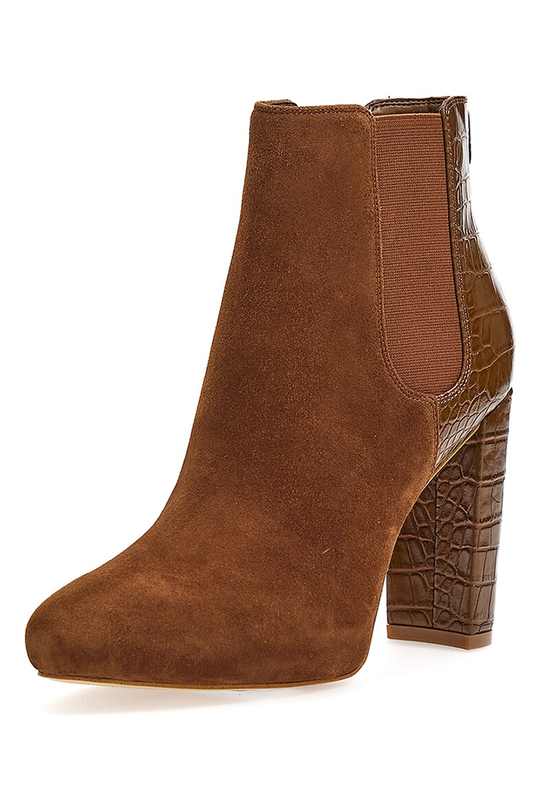 Guess Botine de piele intoarsa - Pled.ro