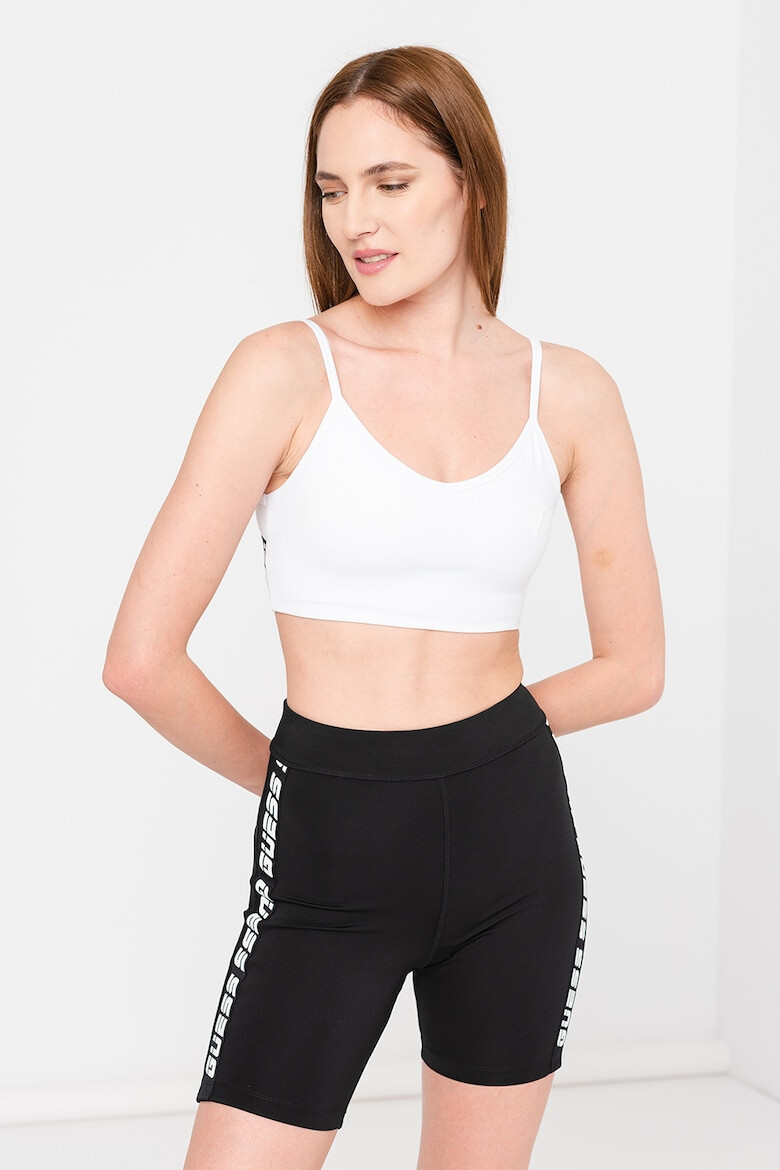 Guess Bustiera cu benzi logo pentru fitness - Pled.ro