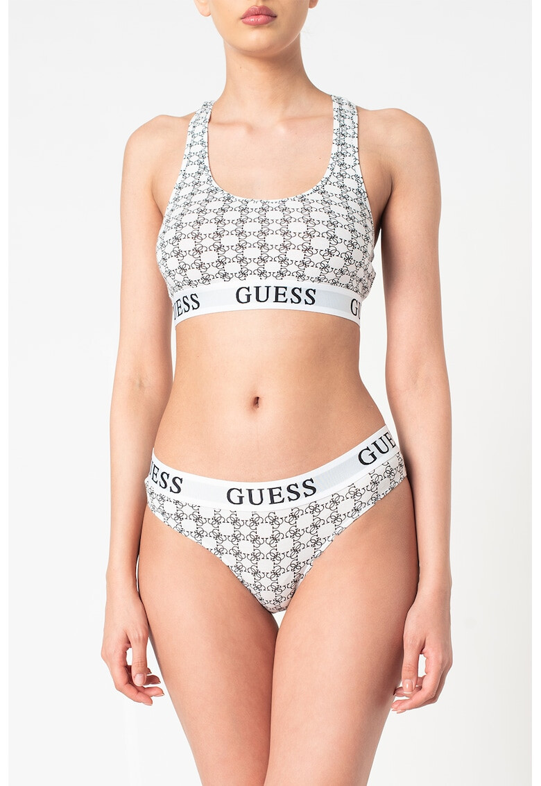 Guess Bustiera cu decupaj racerback si model logo - Pled.ro