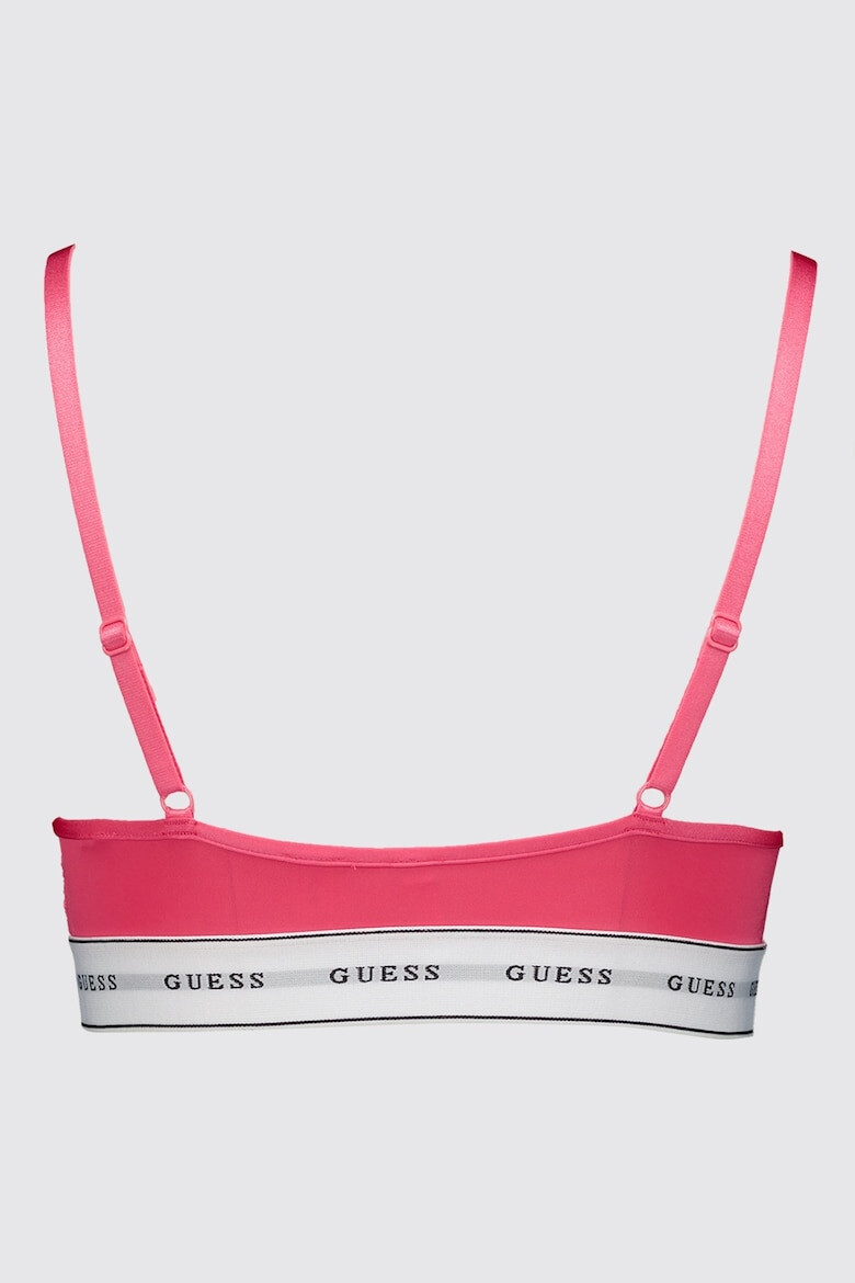 GUESS Bustiera de dantela cu bretele ajustabile - Pled.ro