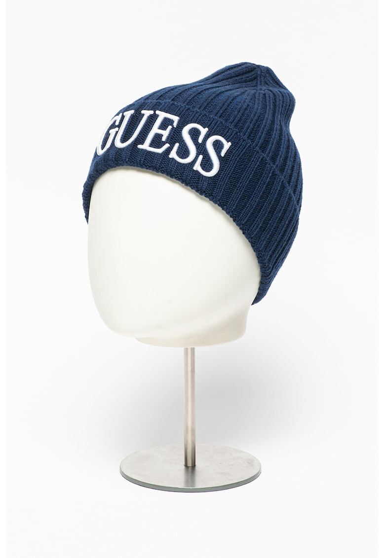 Guess Caciula de lana cu logo brodat Quatro - Pled.ro