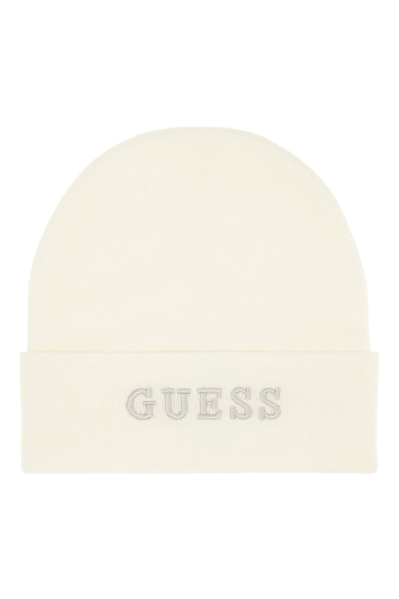 GUESS Caciula din tricot fin cu broderie logo - Pled.ro